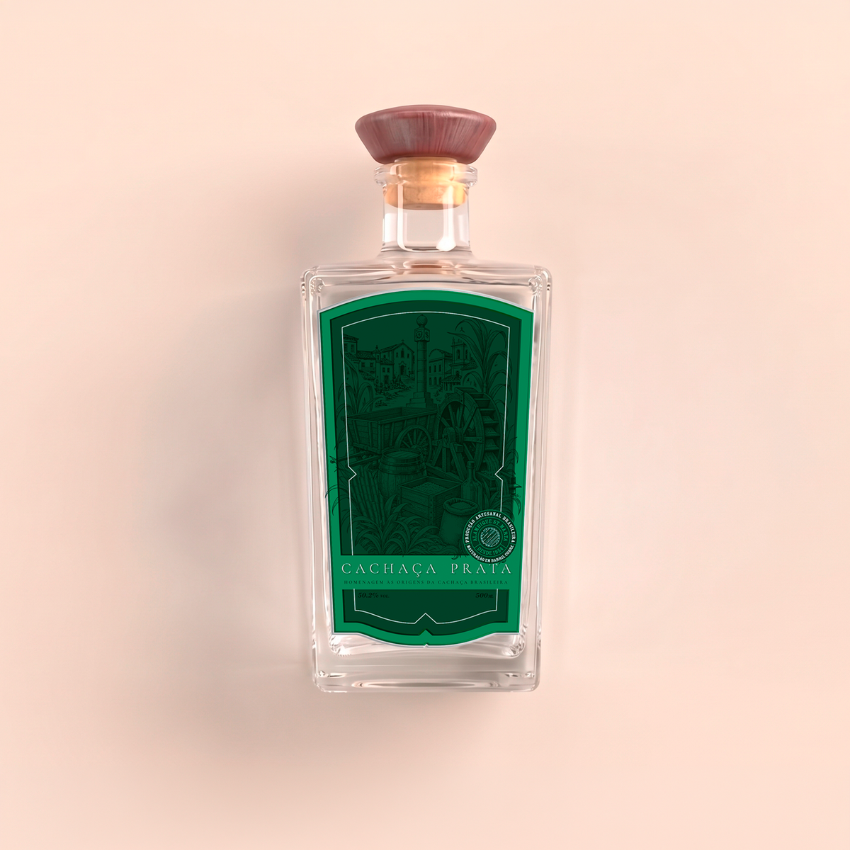 Cachaça St. Marta Prata – Edição Premium (750ml)